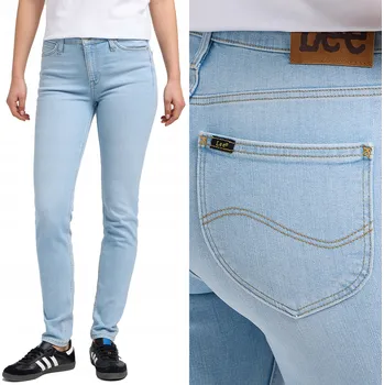 Dámské oblečení Lee Scarlett dámské džíny střihu úzké nohavice velikost 31/29