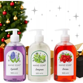 Mýdlo TEKUTÉ MÝDLO NA RUCE A TĚLO S GLYCERINEM VEGE HYDRATAČNÍ SET Z NORSKA