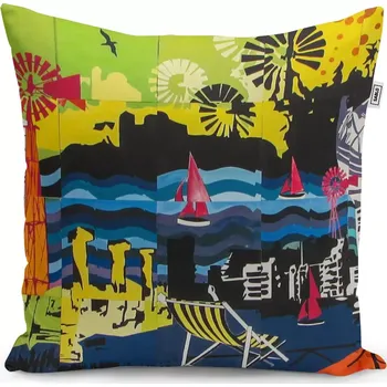 Polštář Sablio Polštář Malba - 60x60 cm