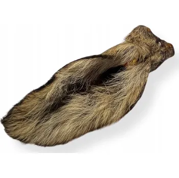 Pamlsek pro psa SRNČÍ UCHO S KOŽEŠINOU PRO PSA SUŠENÁ PAMLSEK PŘÍRODNÍ Za Psí Groš 1 ks