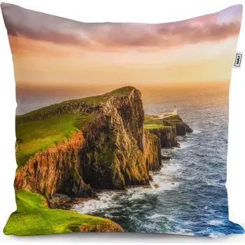 Polštář Sablio Polštář Skalnaté pobřeží - 40x40 cm