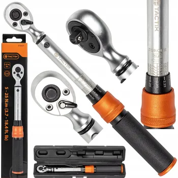 Klíč Momentový klíč 1/4" 2-25 Nm + pouzdro CERTIFIKÁT KALIBRACE Tactix