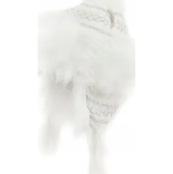 Čepice Polar Fashion zimní čepice ušanka bílá velikost M/L