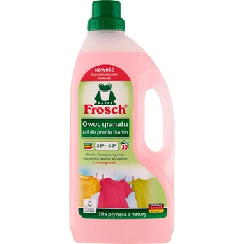 Prací gel Frosch Gel na Praní Prádla Granátové Jablko 1,5L 30 dávek