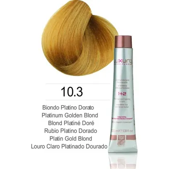 Barva na vlasy Green Light barva na vlasy Luxury 10.3 100 ml