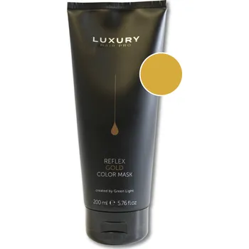 Green Light barevná maska na vlasy Luxury Reflex GOLD 200 ml