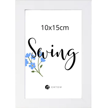 Obraz Rámeček na fotografii 10x15 bílý skandinávský moderní MDF