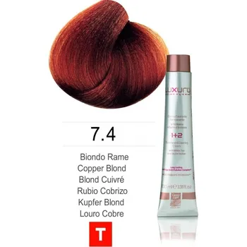 Barva na vlasy Green Light barva na vlasy Luxury 7.4 100 ml