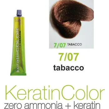 Barva na vlasy BBcos barva na vlasy s keratinem Keratin Color 7/07 100 ml
