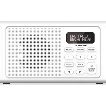Radiopřijímač PŘENOSNÉ RÁDIO BLAUPUNKT DAB+ FM AKUMULÁTOROVÉ SÍŤOVÉ BLUETOOTH DR3WH