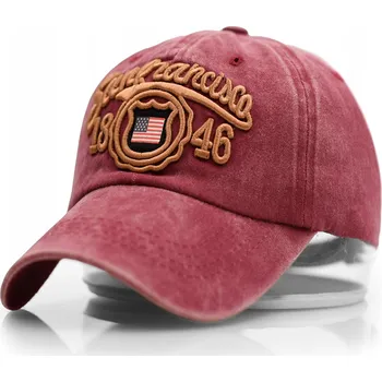 Kšiltovka Pako Jeans kšiltovka červená, univerzální velikost