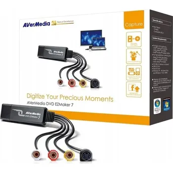 PŘEVODNÍK VIDEA AVERMEDIA DVD EZMAKER 7 USB 2.0