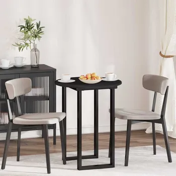 Konferenční stolek vidaXL Deska stolu Černá 60 x 60 x 1,5 cm kompozitní dřevo [880402]