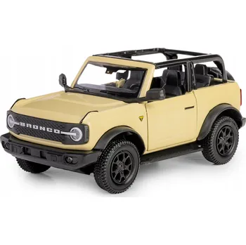 auto na autodráhu RMZ City FORD BRONCO BADLANDS BÉŽOVÝ 12cm NOVÝ KOVOVÝ MODEL
