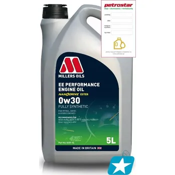 Motorový olej Motorový olej Millers Oils 5 l 0W-30