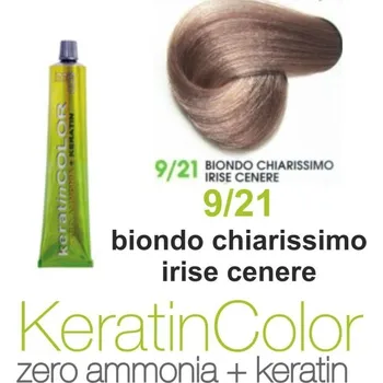 Barva na vlasy BBcos barva na vlasy s keratinem Keratin Color 9/21 100 ml
