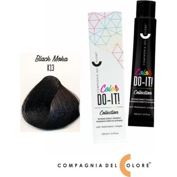Barva na vlasy Compagnia Del Colore barva na vlasy DO-IT BLACK MOKA 100 ml