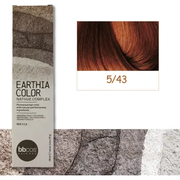 Barva na vlasy BBcos barva na vlasy Earthia Color 5/43 100 ml