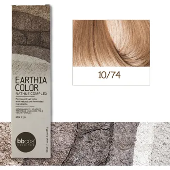 Barva na vlasy BBcos barva na vlasy Earthia Color 10/74 100 ml