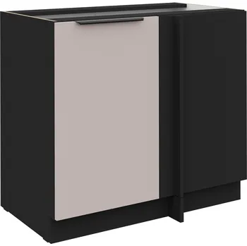 Kuchyňská linka Nábytek PEGAS s.r.o. Dolní skřínka ARONA - 105 ND 1F BB, Černá mat/Kašmír