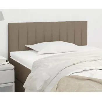 VidaXL Čelo postele, taupe (šedohnědá), 90x5x78/88 cm