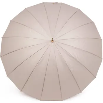 Deštník Dámský vystřelovací deštník, střední, 9 béžová světlá