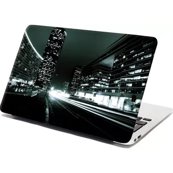 samolepka Sablio Samolepka na notebook Noční ulice - 29x20 cm