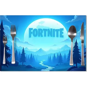 prostírání Sablio Prostírání FORTNITE Modré údolí s měsícem: 40x30cm