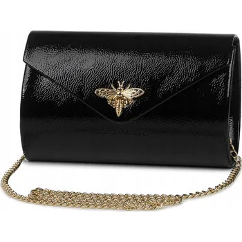 Kabelka Kabelka psaníčko Laura Biaggi , eko kůže černá