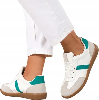 Dámské tenisky SPORTOVNÍ Dámská Obuv Bílé SNEAKERS Pohodlná Pružná Podrážka vel. 40