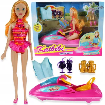 Panenka VELKÁ BLÁZNIVÁ SLADKÁ PANENKA NA SKÚTRU + PŘÍSLUŠENSTVÍ