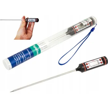 Domácí teploměr Kuchyňský teploměr s vpichovací sondou