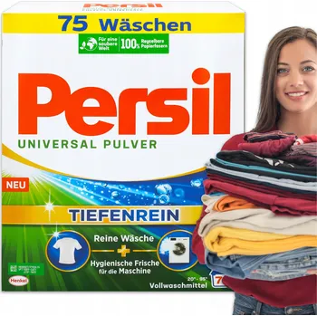 Prací prášek Univerzální prací prášek Persil Tiefenrein 75 praní 4,5 kg z Německa