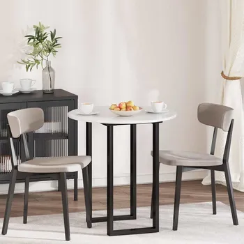 Konferenční stolek vidaXL Deska stolu Bílá s vysokým leskem 70 x 70 x 1,5 cm [880415]