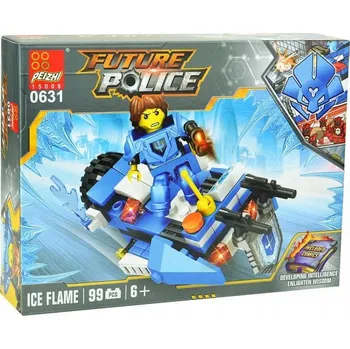 ostatní stavebnice Stavebnice 99 dílků Future Police - Ice Flame