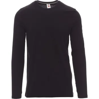 Pánské tričko Payperwear Bavlněné triko Pineta s bočními švy Barva: Černá, Velikost: XS