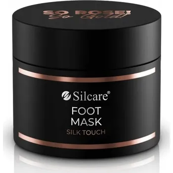 Pleťová maska Silcare Hydratační Maska na nohy So Rose So Gold Silk Touch 150 ml