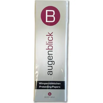 Berrywell ochranné papírky pro barvení obočí a řas 96 ks