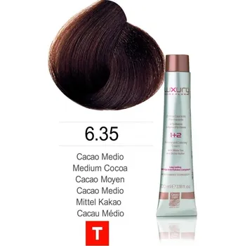 Barva na vlasy Green Light barva na vlasy Luxury 6.35 100 ml