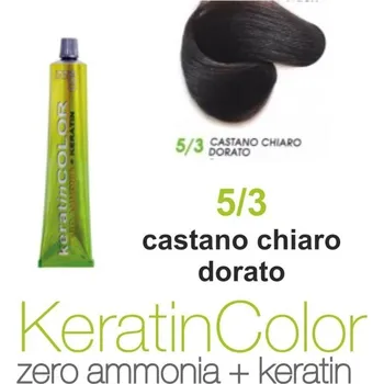 Barva na vlasy BBcos barva na vlasy s keratinem Keratin Color 5/3 100 ml