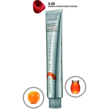 Barva na vlasy Compagnia Del Colore barva na vlasy 8.66 100 ml