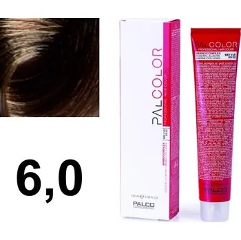 Barva na vlasy Palco profesionální barva na vlasy PALCOLOR 100 ml - 6,0