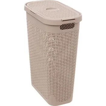 Koš na prádlo Volně stojící koš na prádlo 5five Simply Smart 40 l, béžový