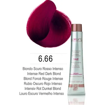 Barva na vlasy Green Light barva na vlasy Luxury 6.66 100 ml