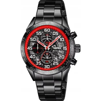 Hodinky Pánské hodinky SKMEI skm.193381e.mn analogové, náramek, datum, chronograf
