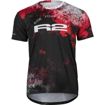 cyklistický dres Sportovní tričko R2 ATTS001B-black M