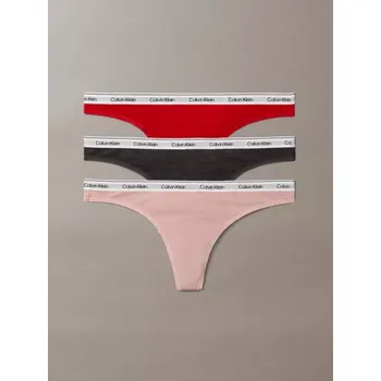Souprava dámského spodního prádla QD5209/31X - dámská tanga Calvin Klein 3 pack, S, 31X