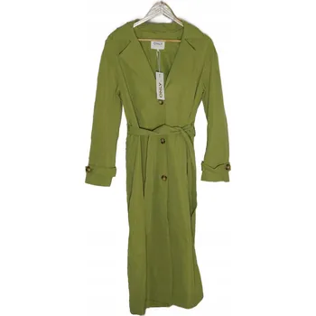 Dámský kabát Only - Dlouhý Klasický Kabát ROSE Trenč Dámský S Páskem vel. M