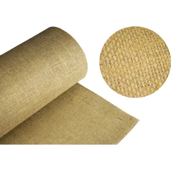 PŘÍRODNÍ JUTOVÁ LÁTKA 275g BÉŽOVÁ JUTA 100% 2 metry