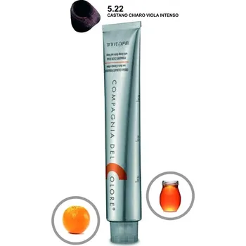 Barva na vlasy Compagnia Del Colore barva na vlasy 5.22 100 ml